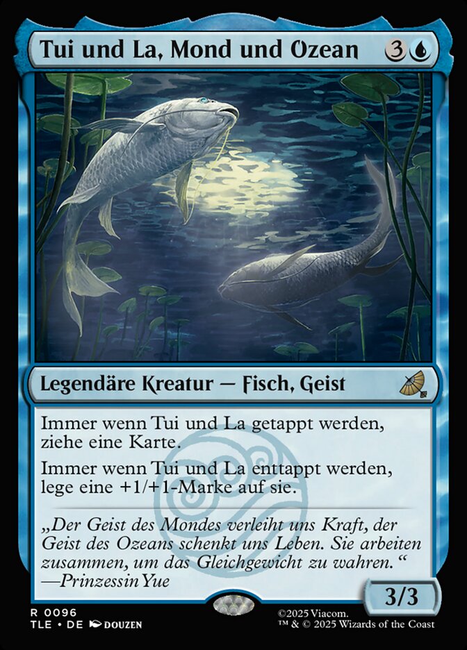 Tui und La, Mond und Ozean
