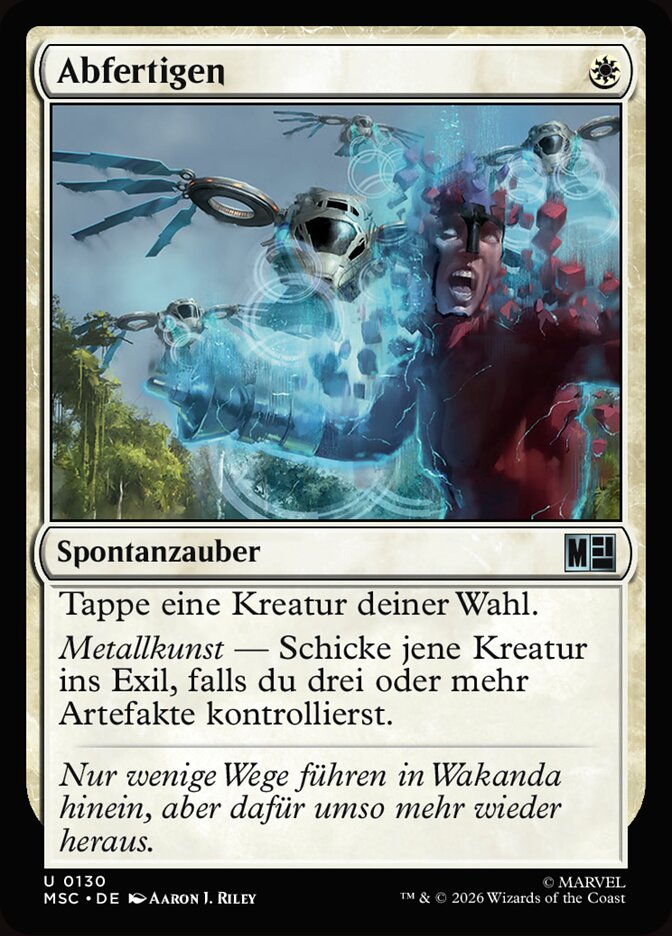 Abfertigen