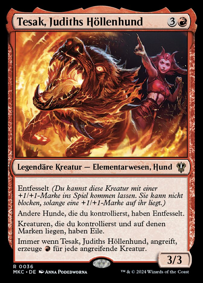Tesak, Judiths Höllenhund