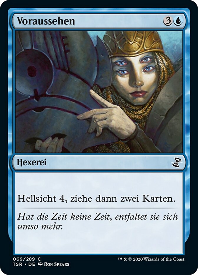 Voraussehen