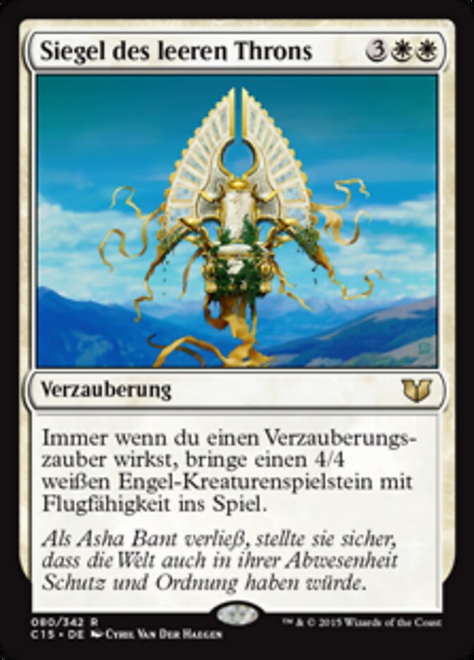 Siegel des leeren Throns