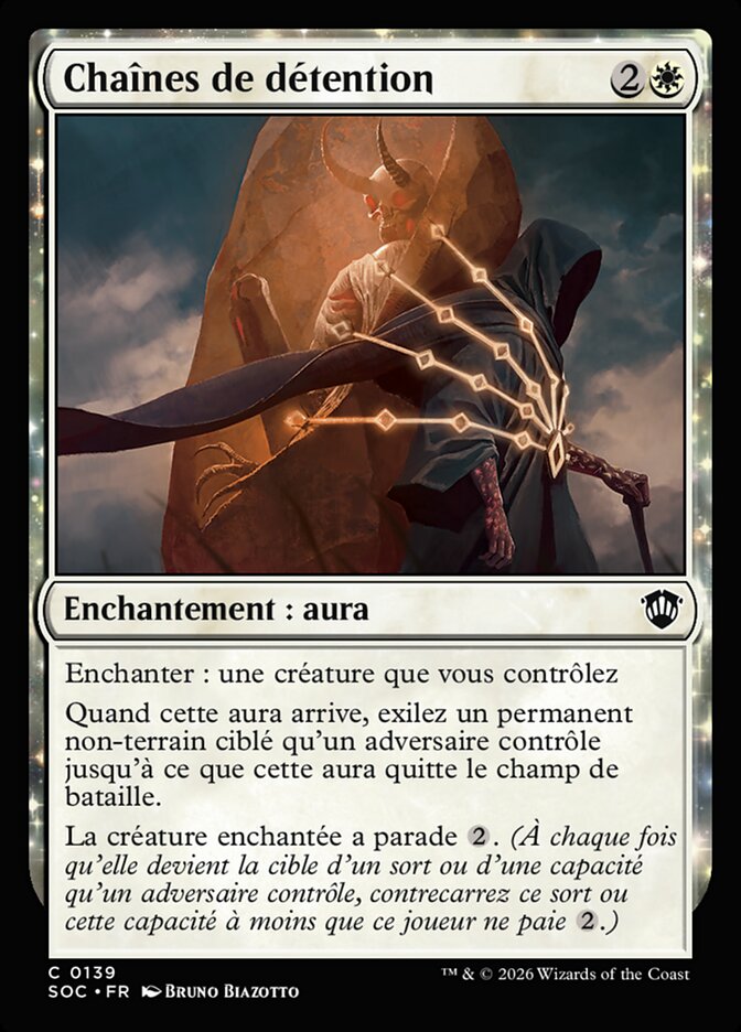 Chaînes de détention