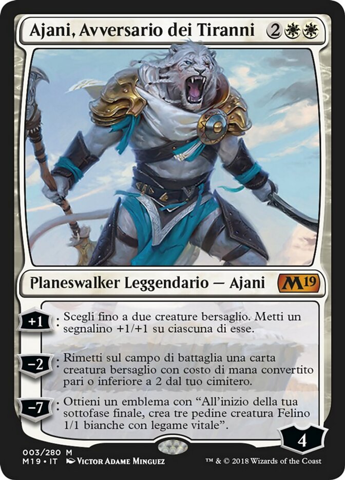 Ajani, Avversario dei Tiranni
