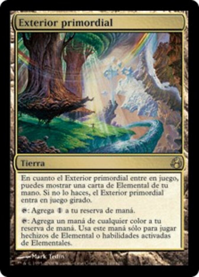 Exterior primordial