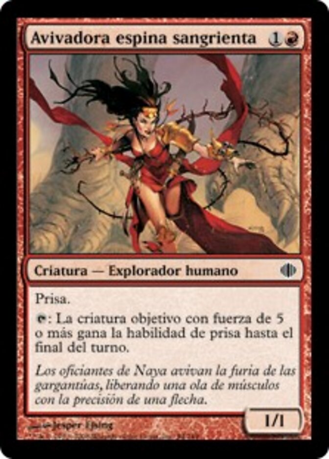 Avivadora espina sangrienta