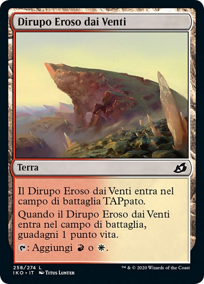 Dirupo Eroso dai Venti