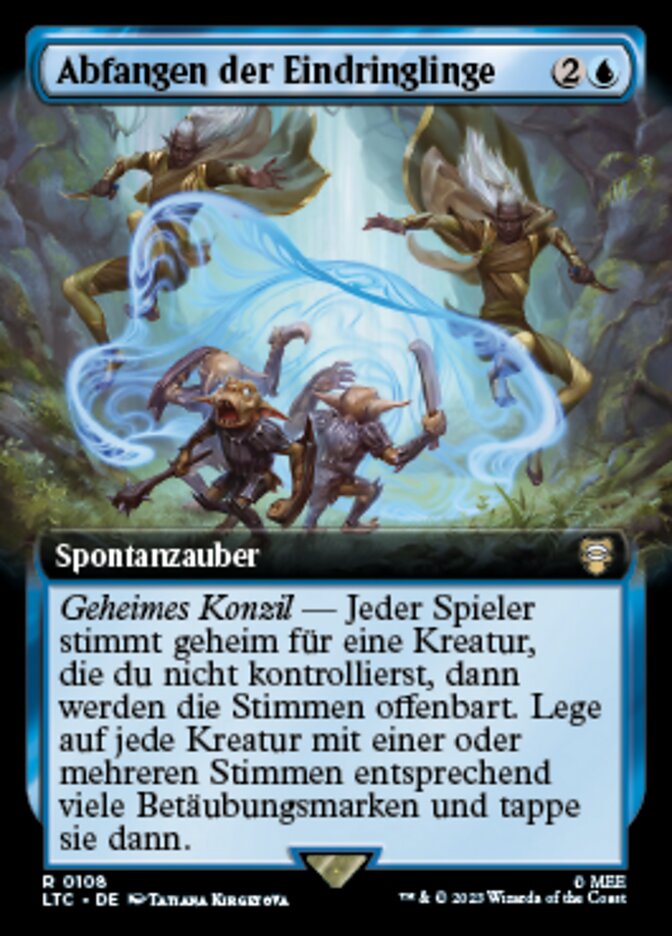 Abfangen der Eindringlinge
