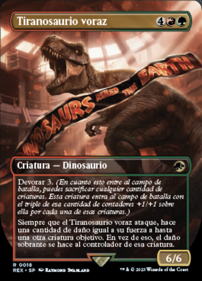Tiranosaurio voraz