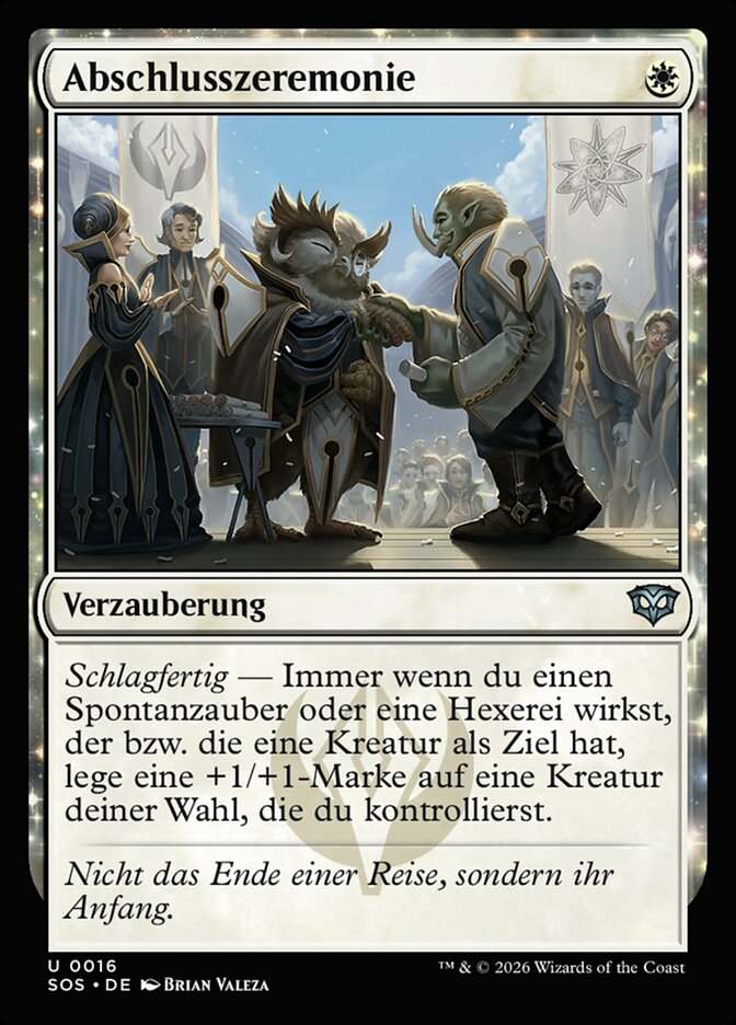 Abschlusszeremonie