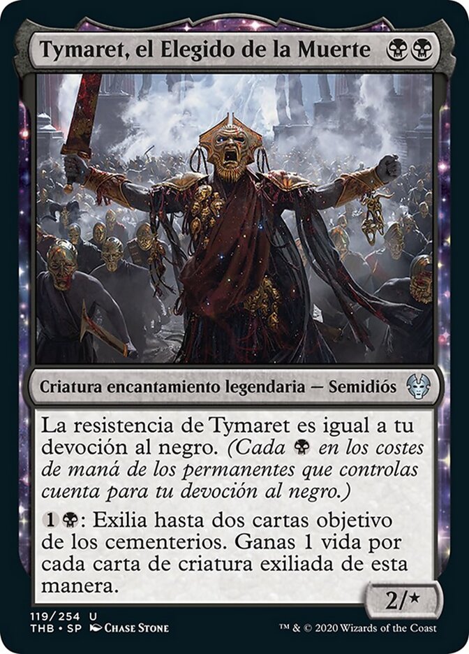 Tymaret, el Elegido de la Muerte