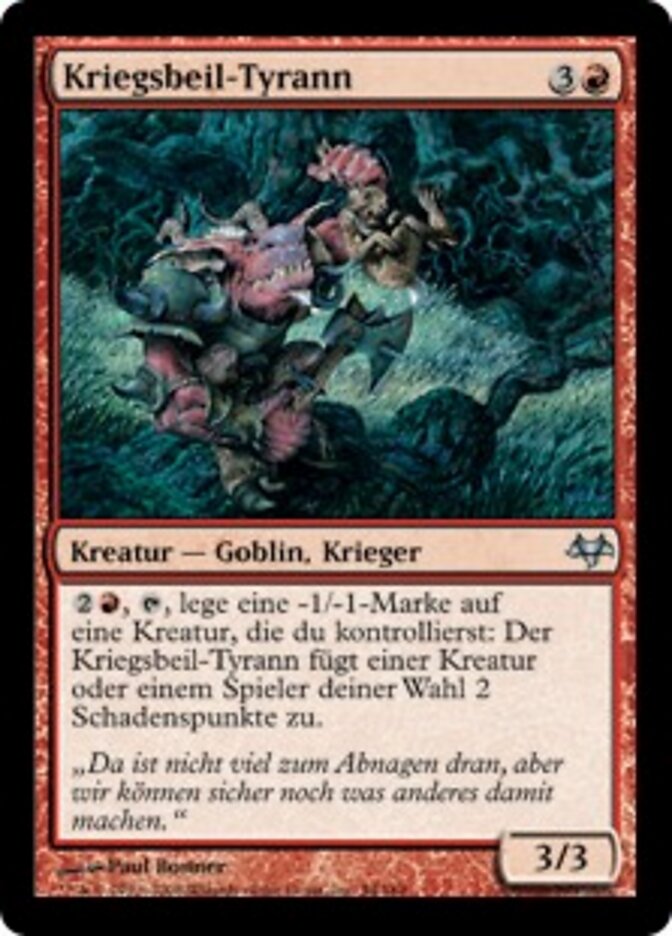 Kriegsbeil-Tyrann