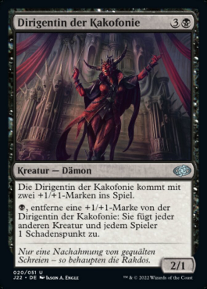 Dirigentin der Kakofonie