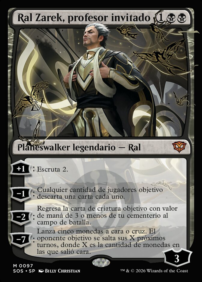 Ral Zarek, profesor invitado