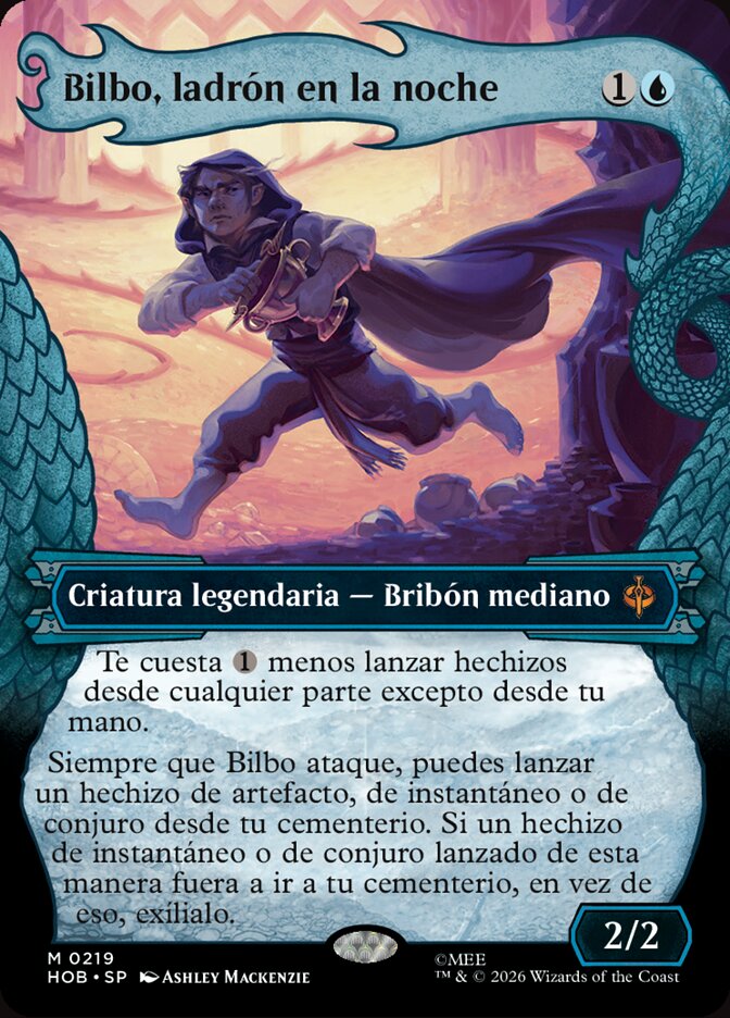 Bilbo, ladrón en la noche