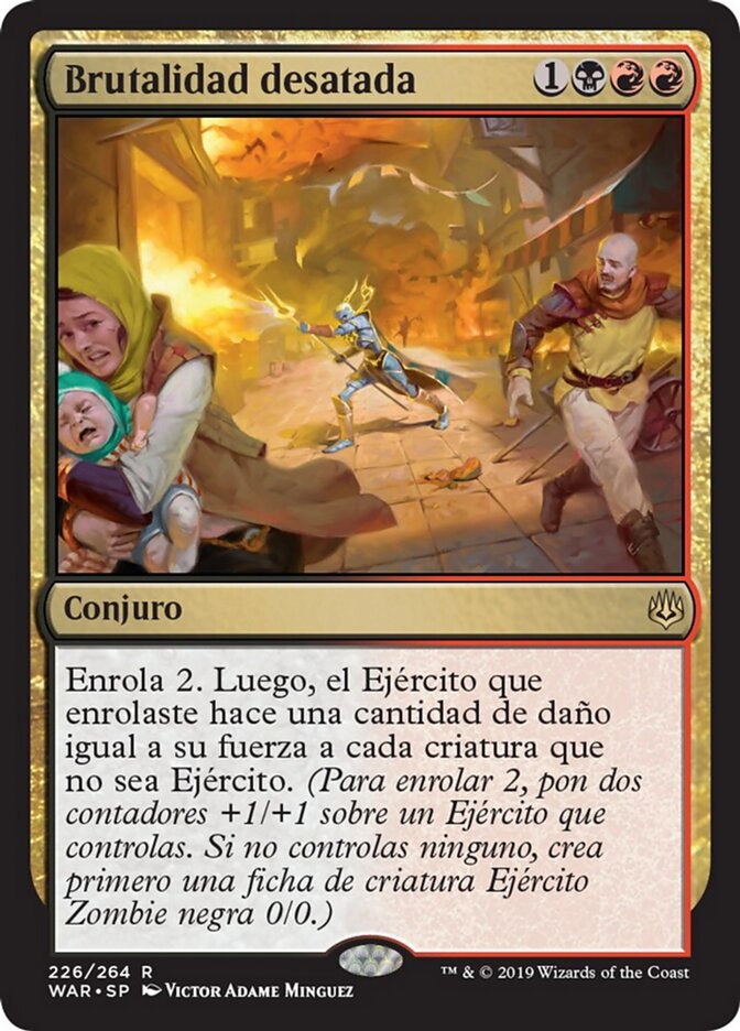 Brutalidad desatada