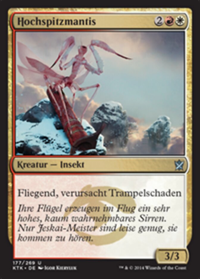 Hochspitzmantis
