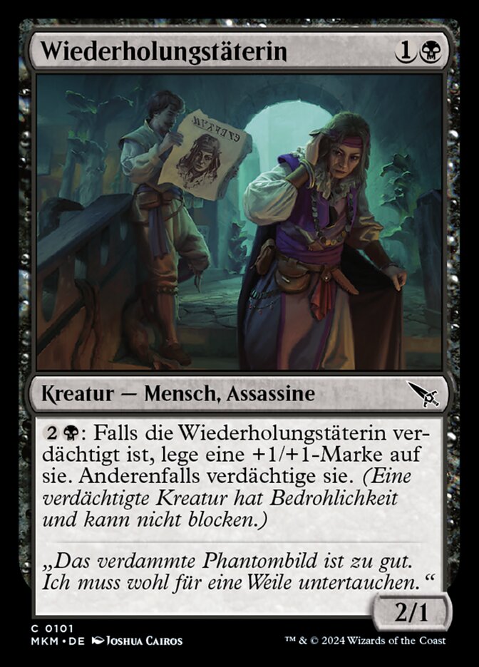 Wiederholungstäterin