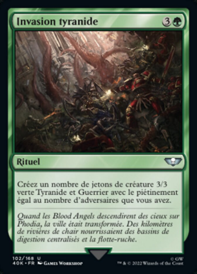 Invasion tyranide