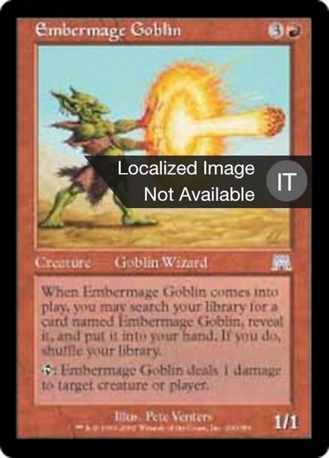 Goblin Mago delle Braci