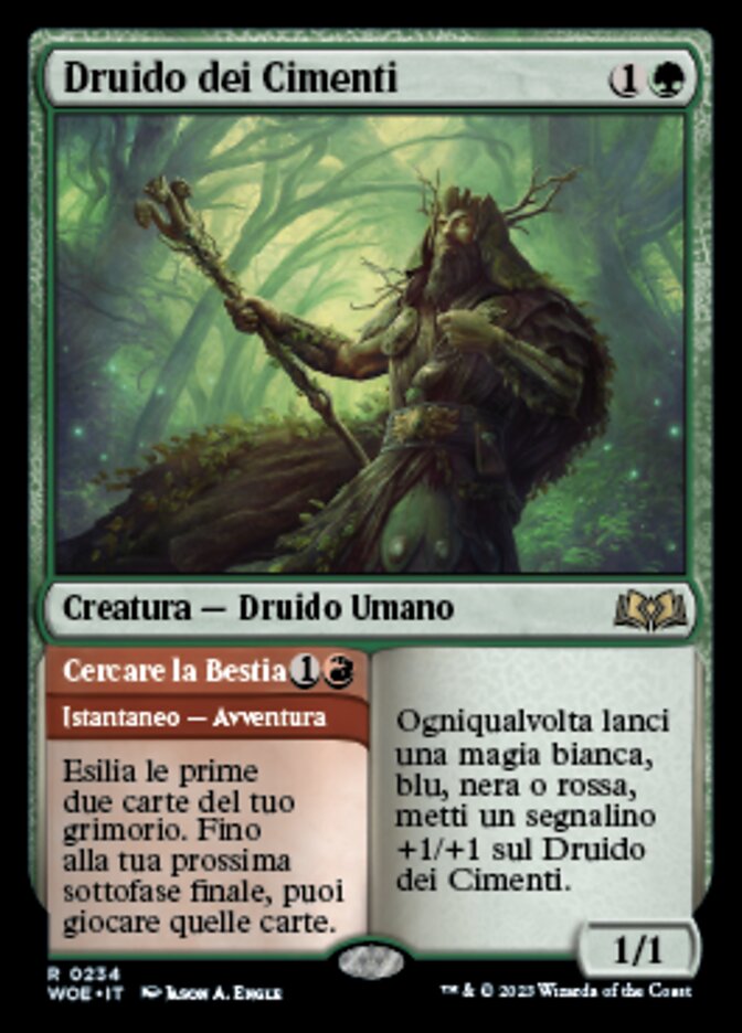 Questing Druid // Seek the Beast