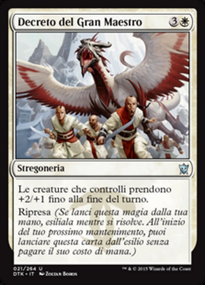 Decreto del Gran Maestro