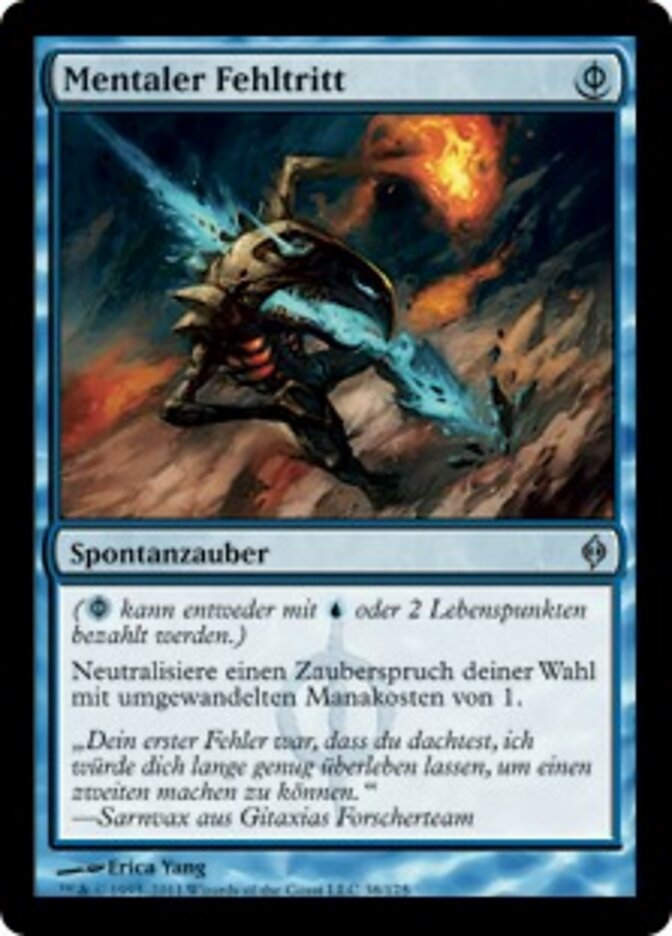 Mentaler Fehltritt