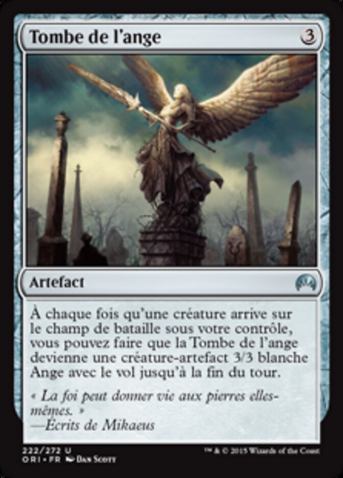 Tombe de l'ange