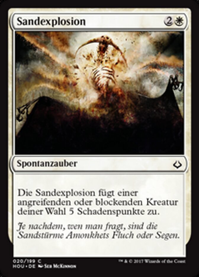 Sandexplosion