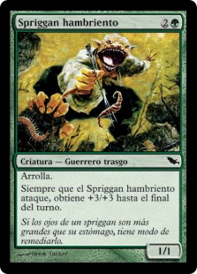 Spriggan hambriento