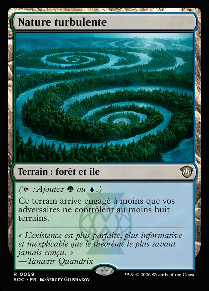 Nature turbulente