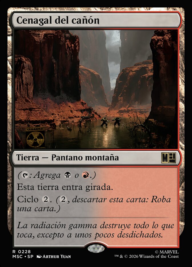 Cenagal del cañón