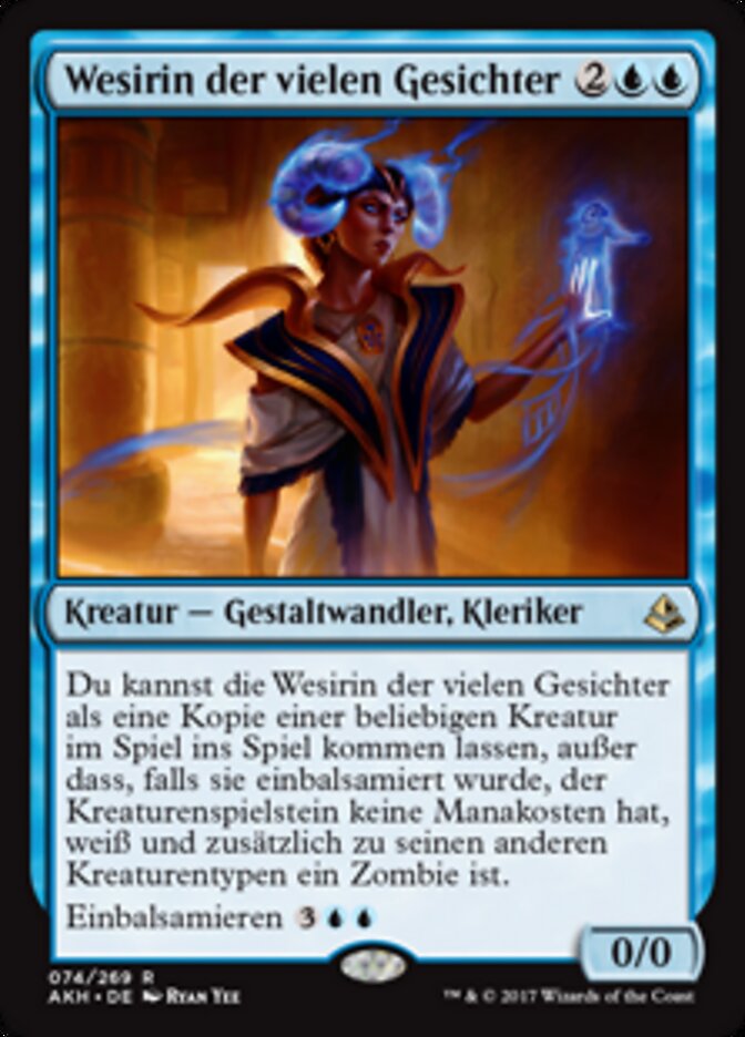 Wesirin der vielen Gesichter