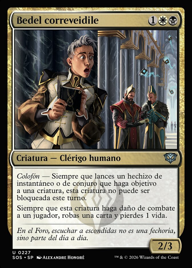 Bedel correveidile