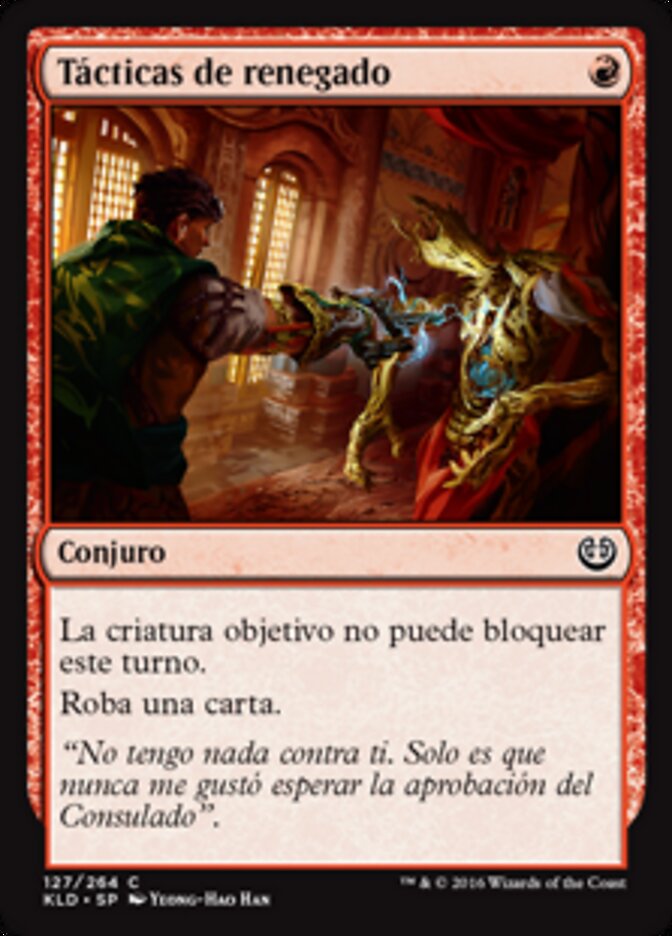 Tácticas de renegado