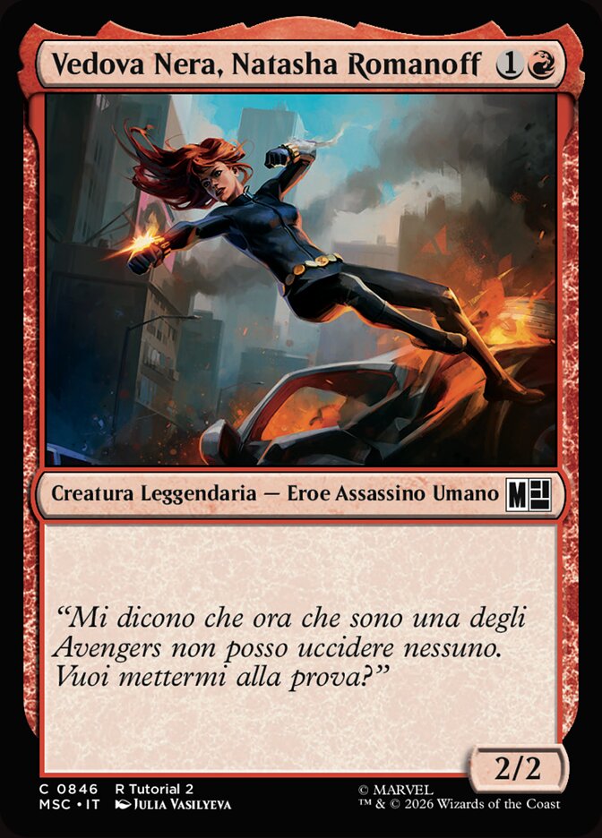 Vedova Nera, Natasha Romanoff