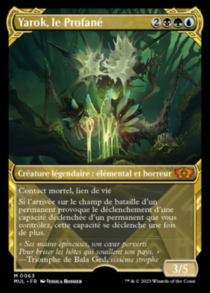Yarok, le Profané