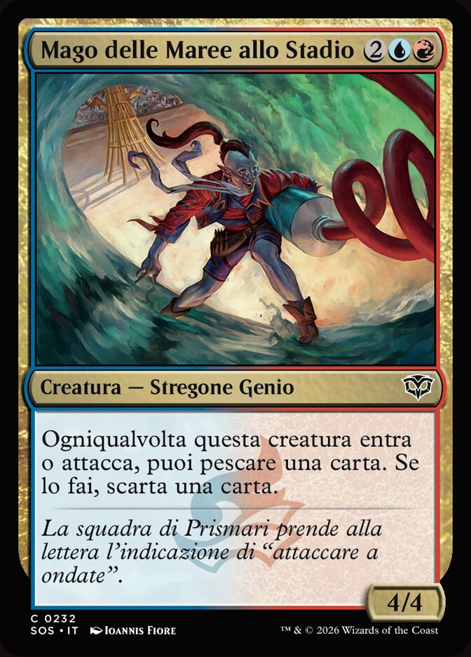 Mago delle Maree allo Stadio