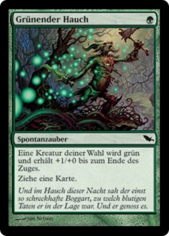 Grünender Hauch