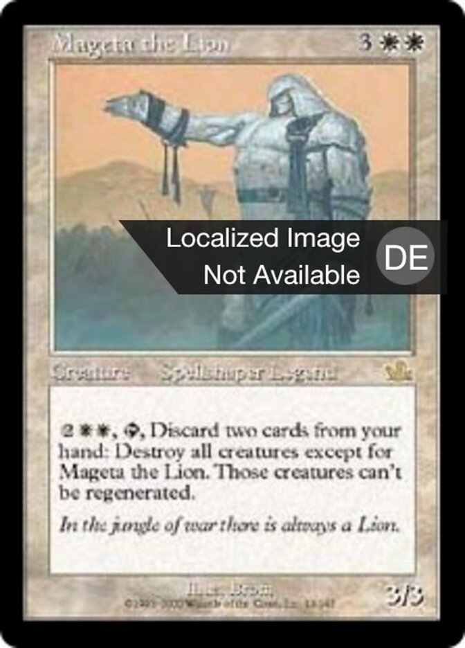 Mageta der Löwe