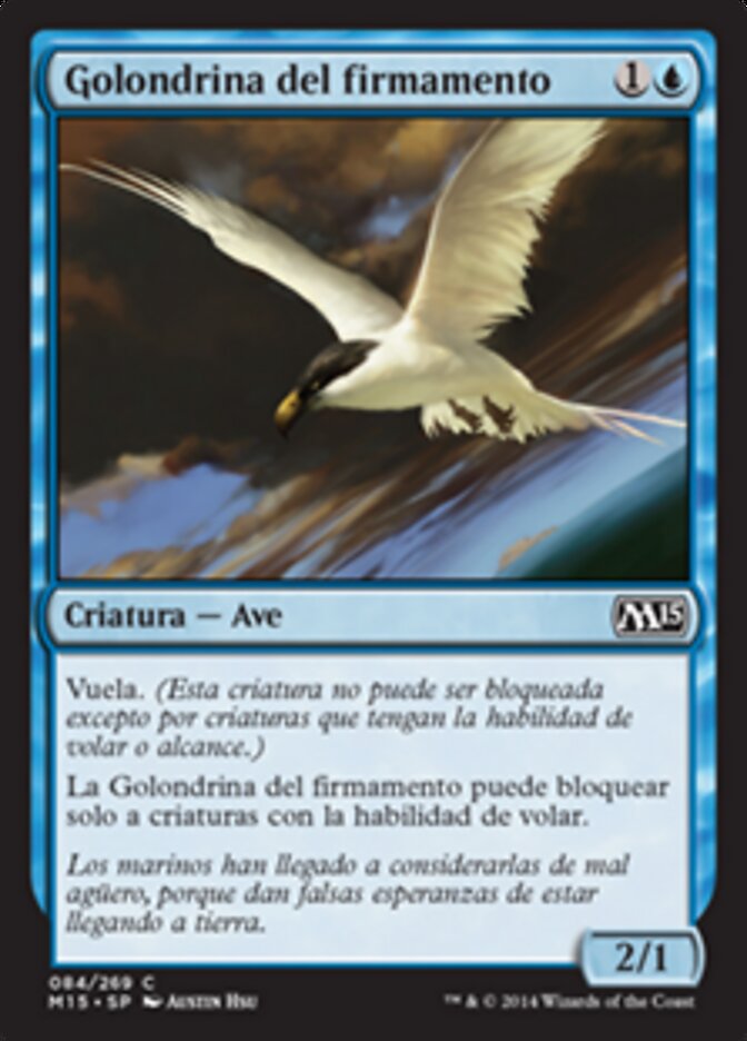 Golondrina del firmamento