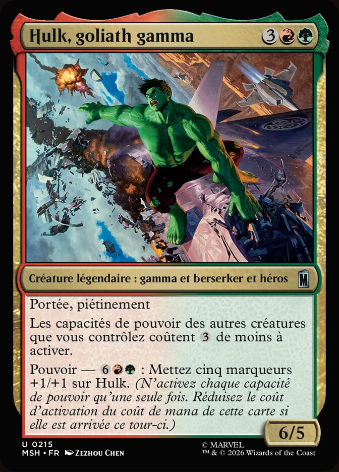 Hulk, goliath gamma