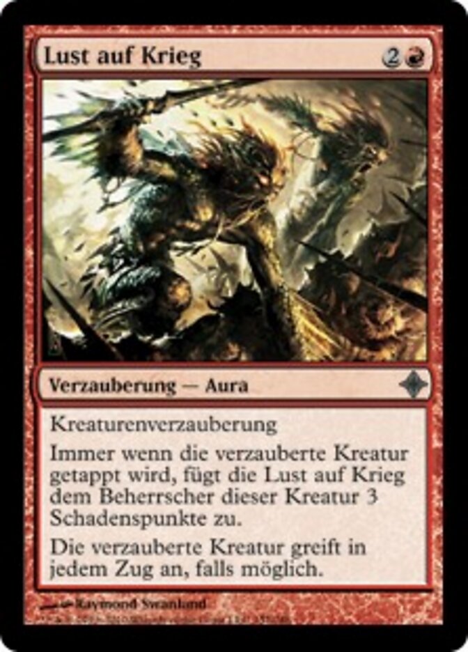 Lust auf Krieg