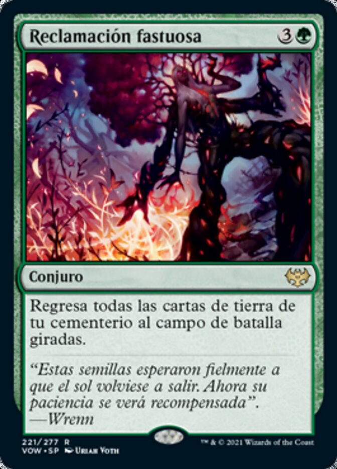 Reclamación fastuosa