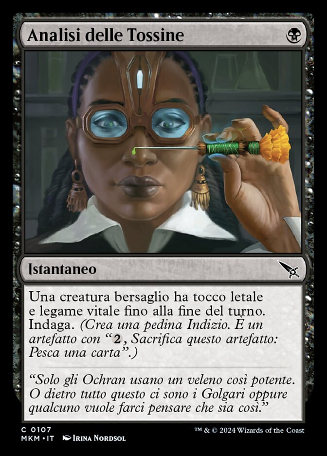 Analisi delle Tossine