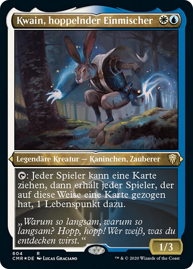 Kwain, hoppelnder Einmischer
