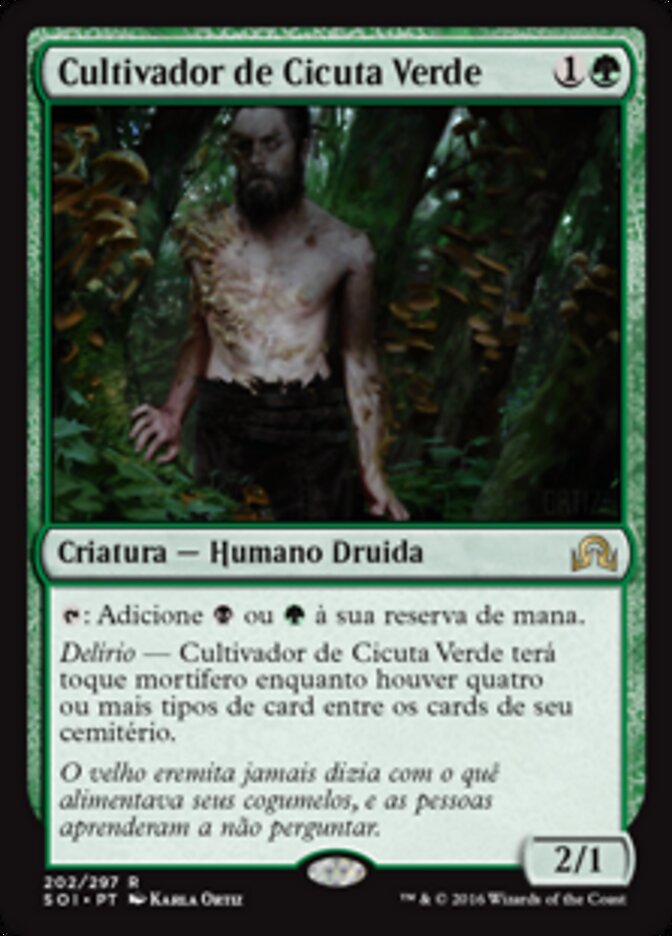Cultivador de Cicuta Verde