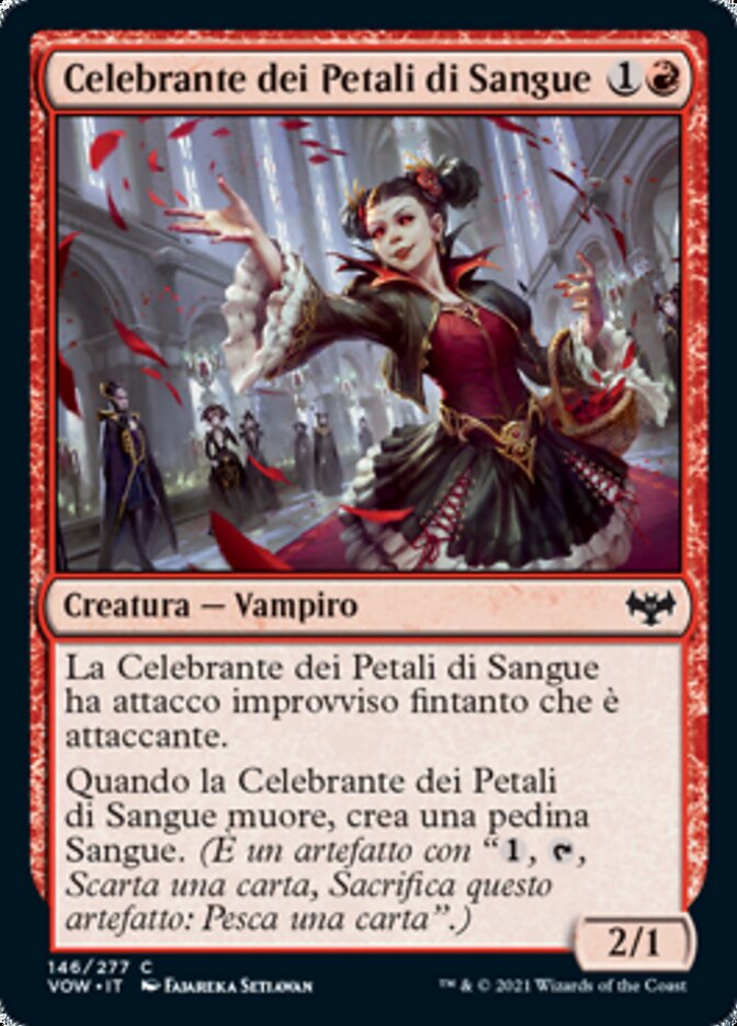 Celebrante dei Petali di Sangue