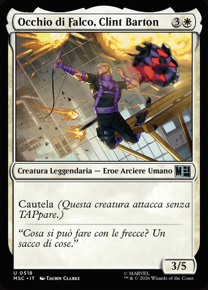 Occhio di Falco, Clint Barton
