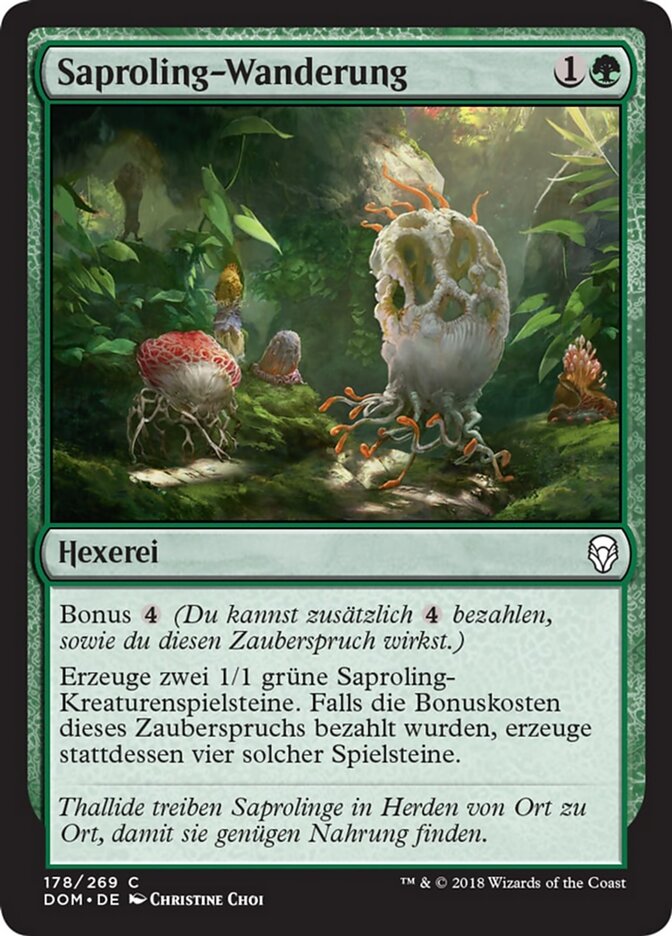 Saproling-Wanderung
