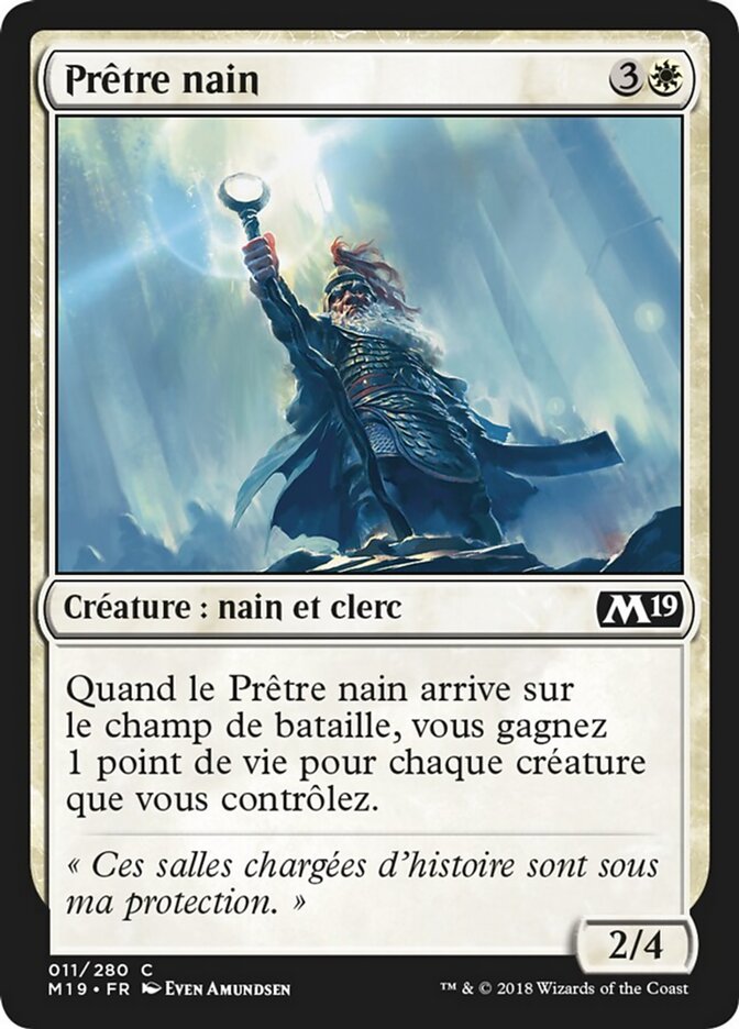 Prêtre nain